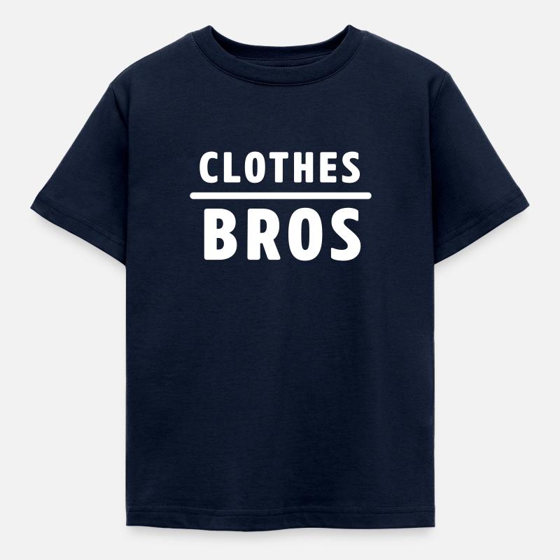 Clothes Over Bros - Kids' T-Shirt - navy