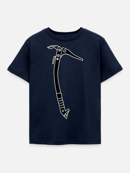 Eispickel Klettern 2 - Kinder T-Shirt - Navy