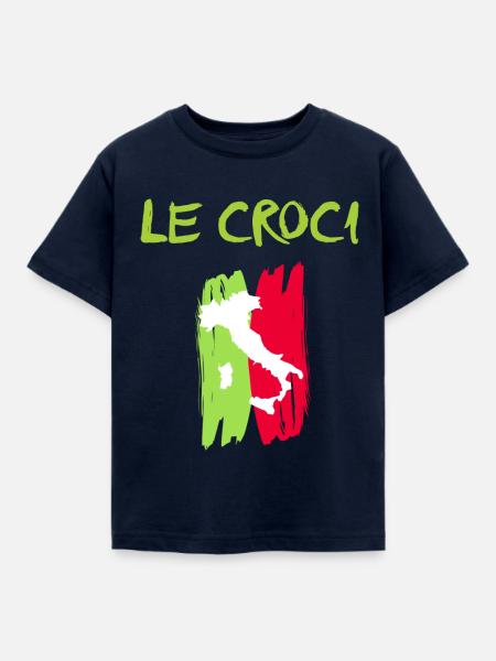 Le Croci Bologna - Kinder T-Shirt - Navy