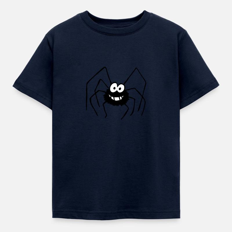 Die Spinne - Kinder T-Shirt - Navy
