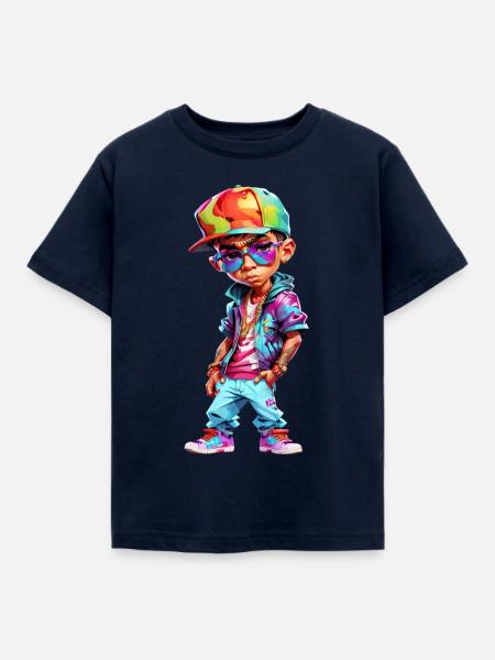Cooler Teenager - Kinder T-Shirt - Navy