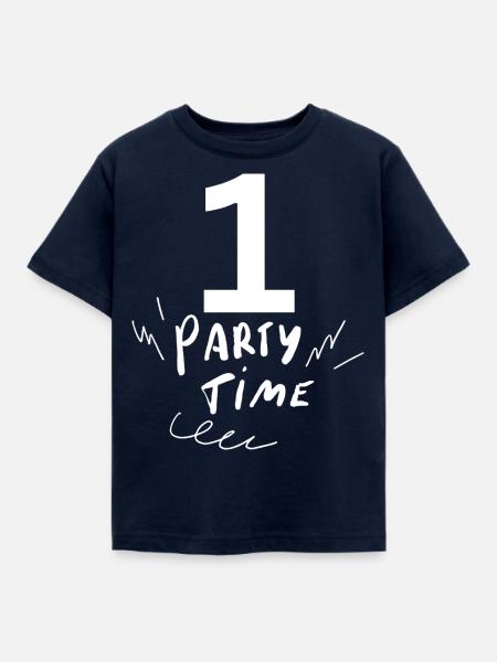 1 - Kinder T-Shirt - Navy