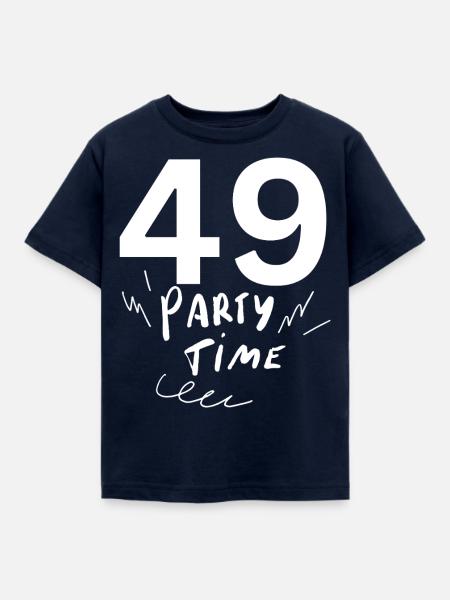 49 - Kinder T-Shirt - Navy