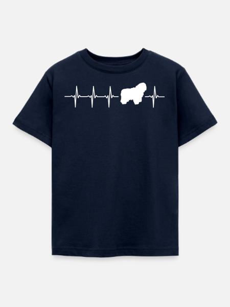 Lustige Bergamasco-Geschenk-Idee - Kinder T-Shirt - Navy