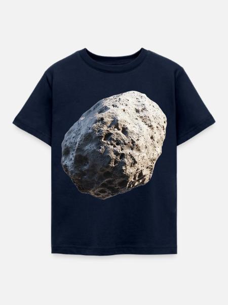 Asteroid - Kinder T-Shirt - Navy