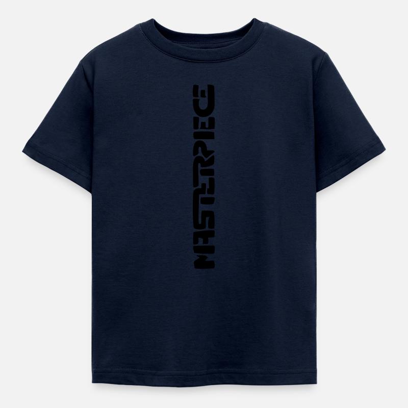 Masterpiece (vertical) - Kids' T-Shirt - navy