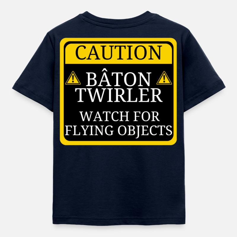 CAUTION - T-shirt Enfant - marine