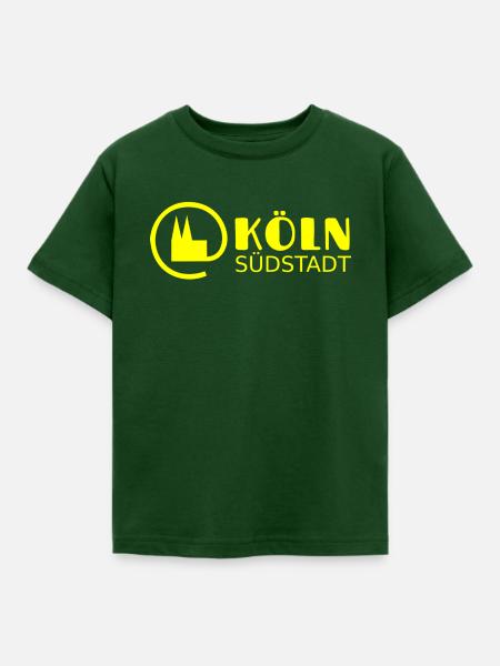 Köln Südstadt - Kinder T-Shirt - Forstgrün