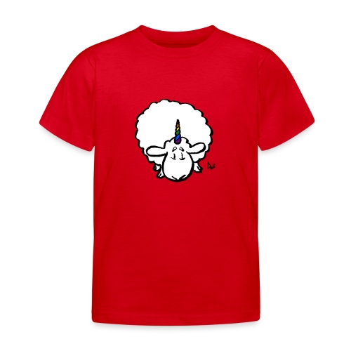Ewenicorn - det är ett regnbågens enhörningsfår! - T-shirt barn