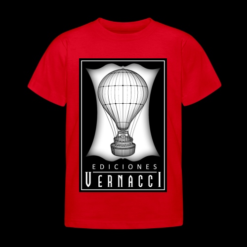 logotipo de ediciones Vernacci - Camiseta niño