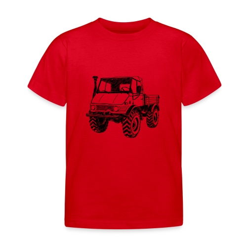 Unimog - Oldtimer - Offroad - Universal Motorgerät - Kinder T-Shirt