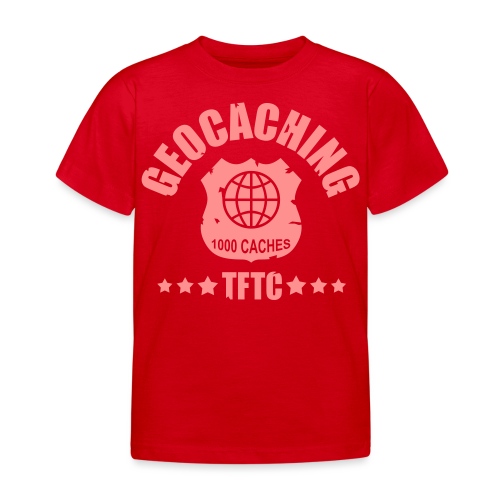 geocaching - 1000 caches - TFTC / 1 color - Kinder T-Shirt