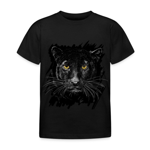 Schwarzer Panther - Kinder T-Shirt