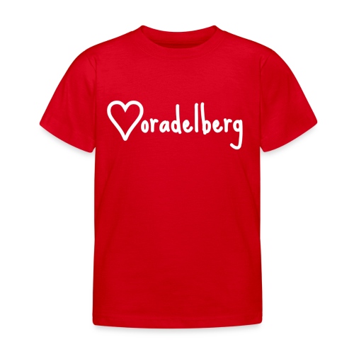 I love Voradelberg - Kinder T-Shirt
