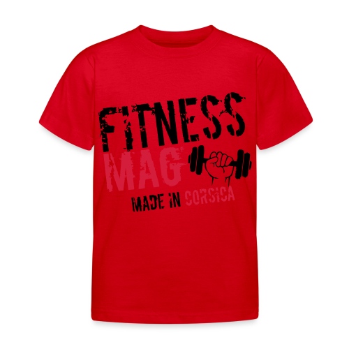 Fitness Mag made in corsica 100% Polyester - T-shirt Enfant
