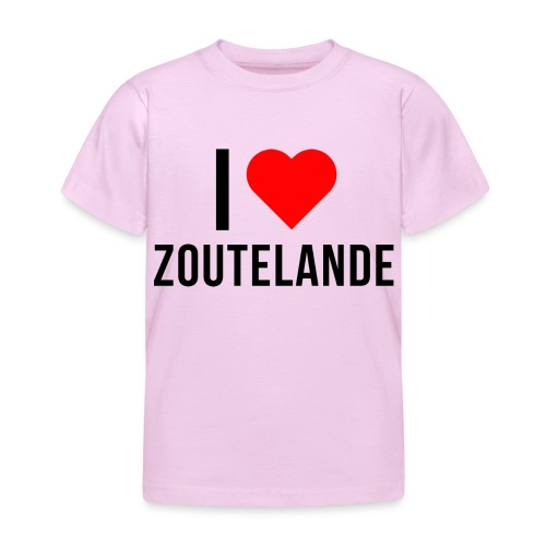 I Love Zoutelande - Kinder T-Shirt