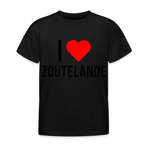 I Love Zoutelande - Kinder T-Shirt