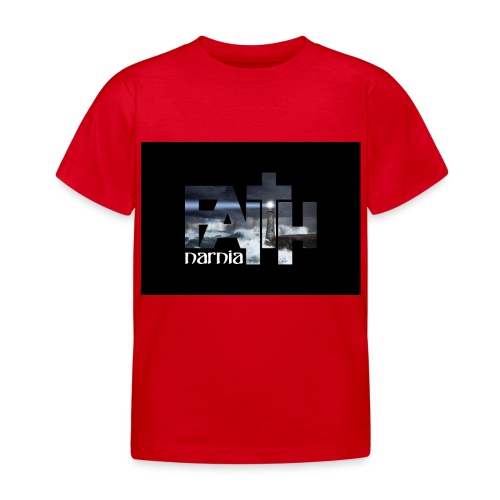 Narnia - Faith Mask - Black - Kids' T-Shirt