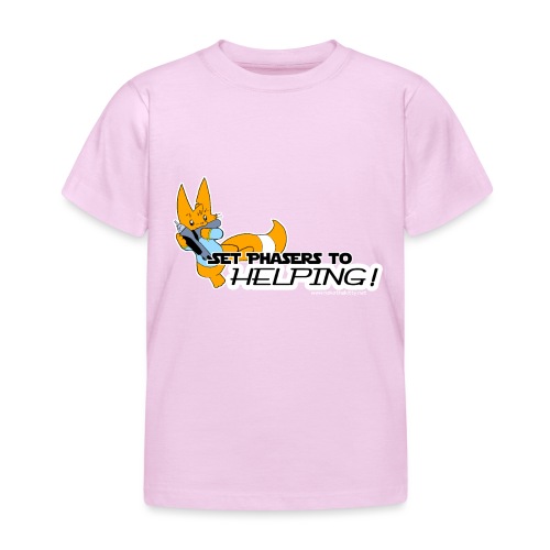 Set Phasers to Helping - Kids' T-Shirt