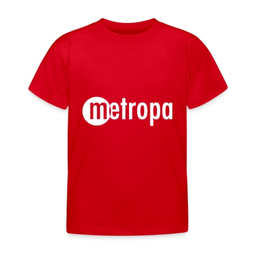 METROPA Logo dark - Kinder T-Shirt