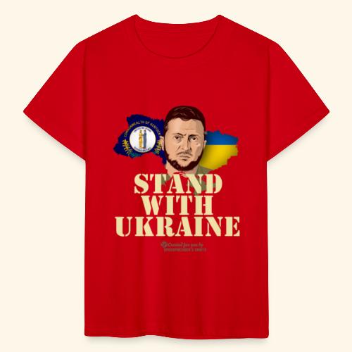 Kentucky Stand with Ukraine - Kinder T-Shirt