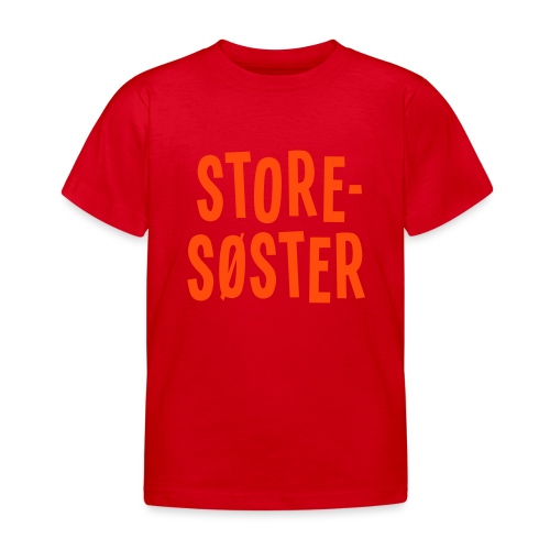 Storesøster - T-skjorte for barn