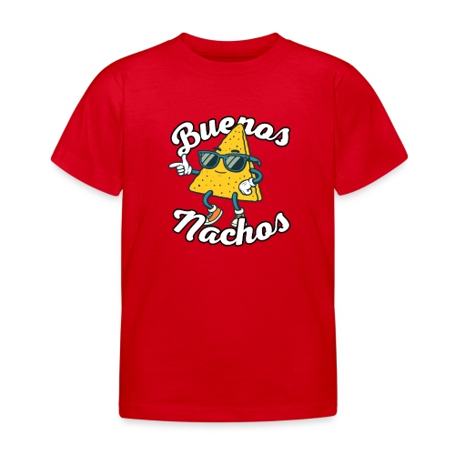 Nachos - Spanisch mit Wortwitz: Buenos Nachos - Kinder T-Shirt