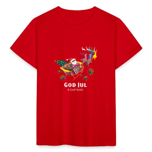 god jul og godt nyttår - T-skjorte for barn