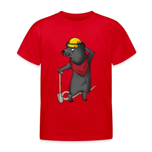 Arbeiter Ratte - Kinder T-Shirt