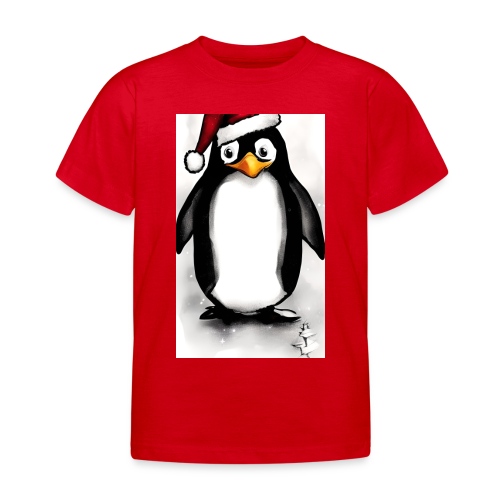 Christmas Penguin - Kinder T-Shirt