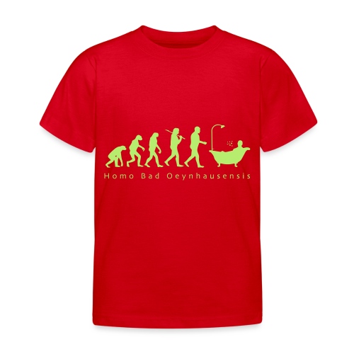 Kurstadt-Evolution BUNT - Kinder T-Shirt