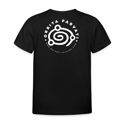 Orbita Parvati white logo - Kids' T-Shirt