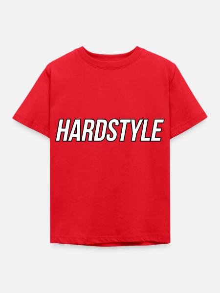 hardstyle - Kinder T-Shirt - Rot