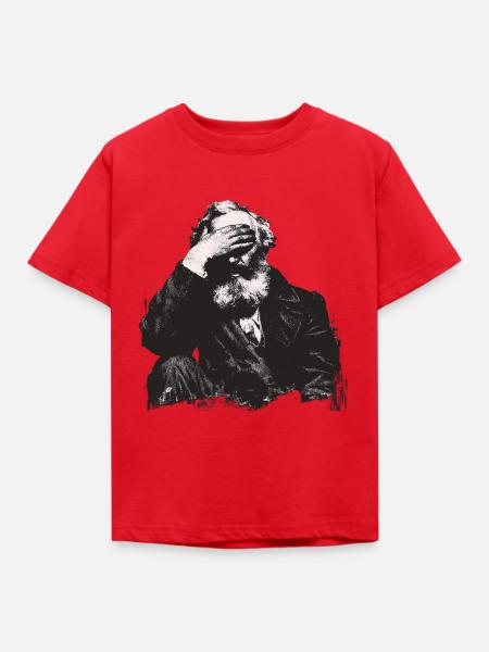 Marx Shocked - Kinder T-Shirt - Rot