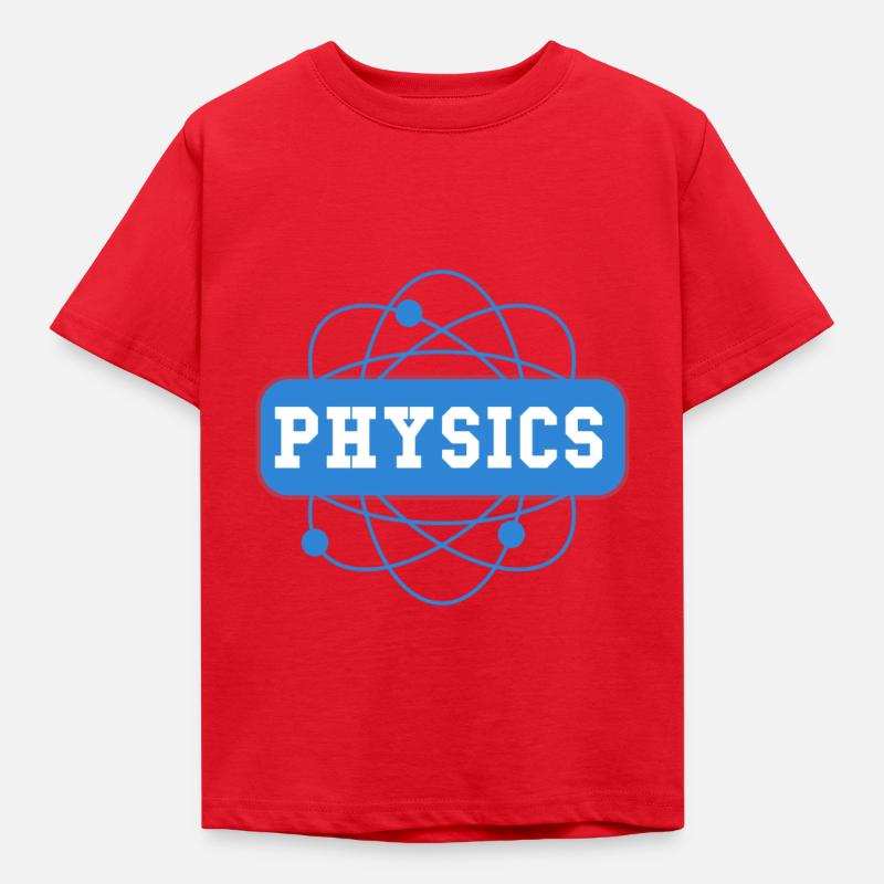 physics - Kids' T-Shirt - red