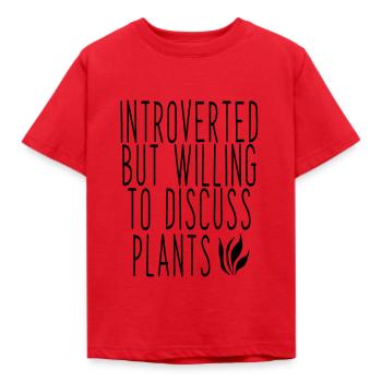 Pflanzen Umwelt - Kinder T-Shirt - Rot - Vorne - AI Model Kid Male (0cm)