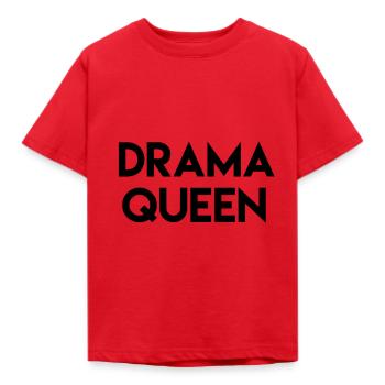 Drame Reine - T-shirt Enfant - rouge - Devant - AI Model Kid Male (0cm)