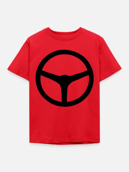 fliegend - Kinder T-Shirt - Rot