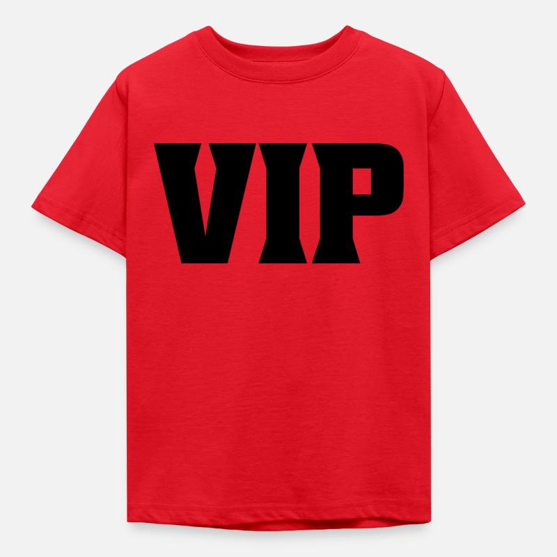 VIP - Kinder T-Shirt - Rot