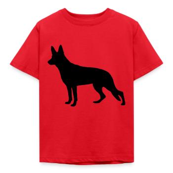 Elsässisch - Kinder T-Shirt - Rot - Vorne - AI Model Kid Male (0cm)