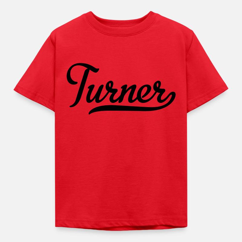 Turner - Kinder T-Shirt - Rot