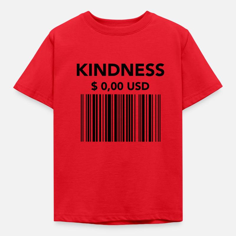 Kindness - Kinder T-Shirt - Rot