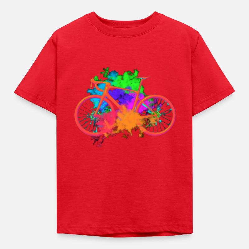 Multicolor - T-shirt Enfant - rouge