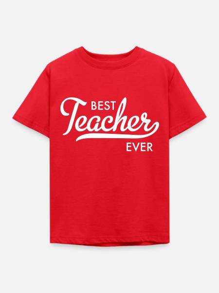 Lehrer - Kinder T-Shirt - Rot