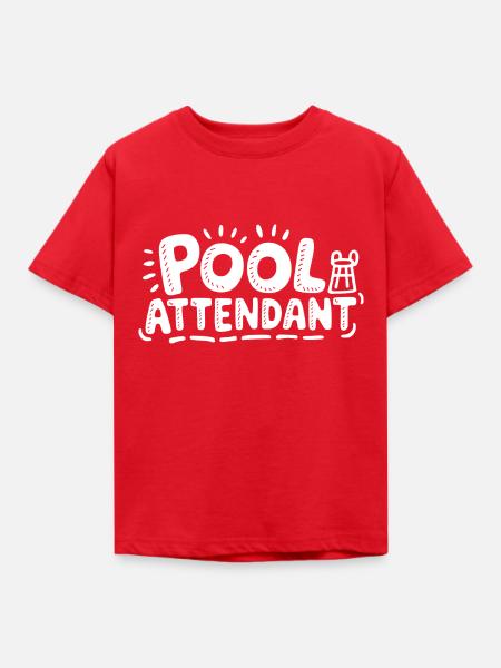 Rettungsschwimmer-Feeling - Kinder T-Shirt - Rot