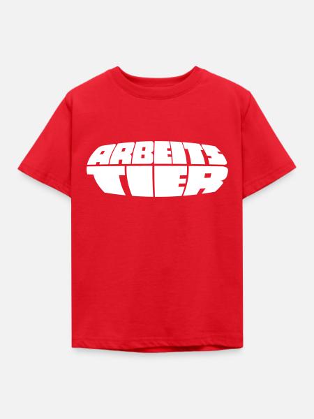 Arbeit - Kinder T-Shirt - Rot