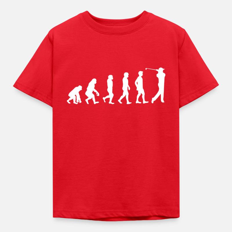 Golfeur Golf Evolution Development Clubs de golf - T-shirt Enfant - rouge