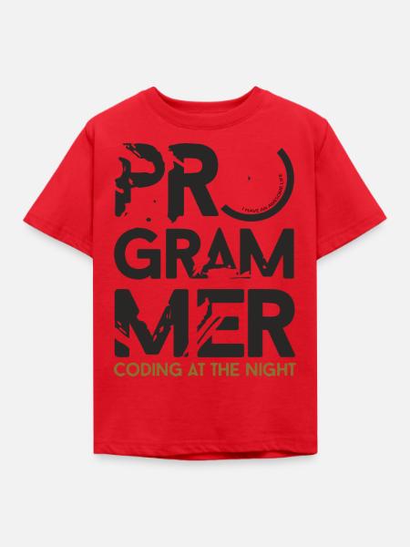 Programmierer - Kinder T-Shirt - Rot