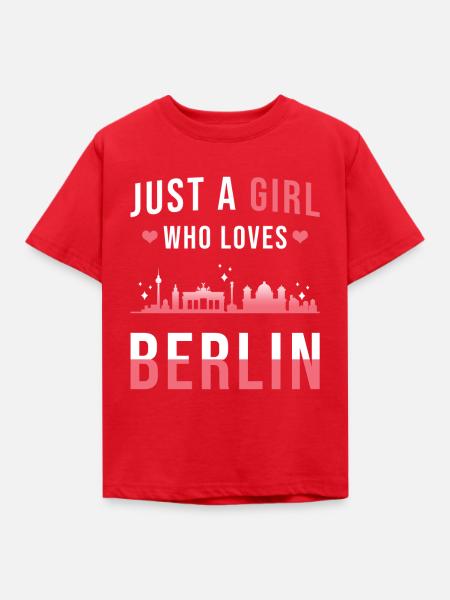 Berlin - Kinder T-Shirt - Rot