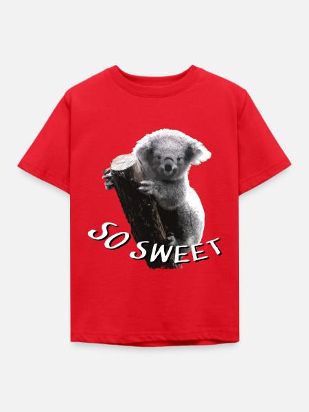 Koalabär - Koala - Koala bear - Kinder T-Shirt - Rot